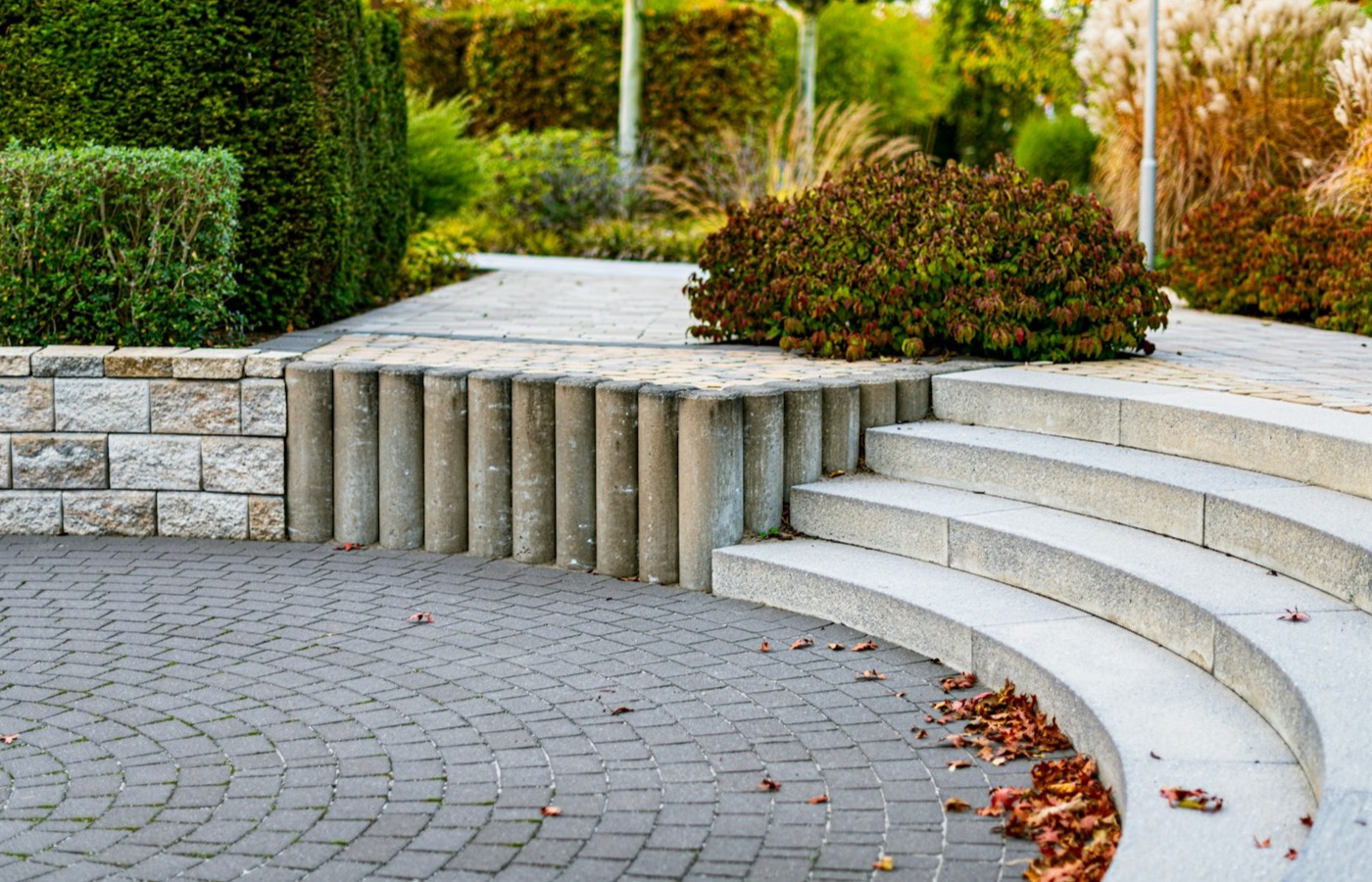Garden maintenance walkway sample image